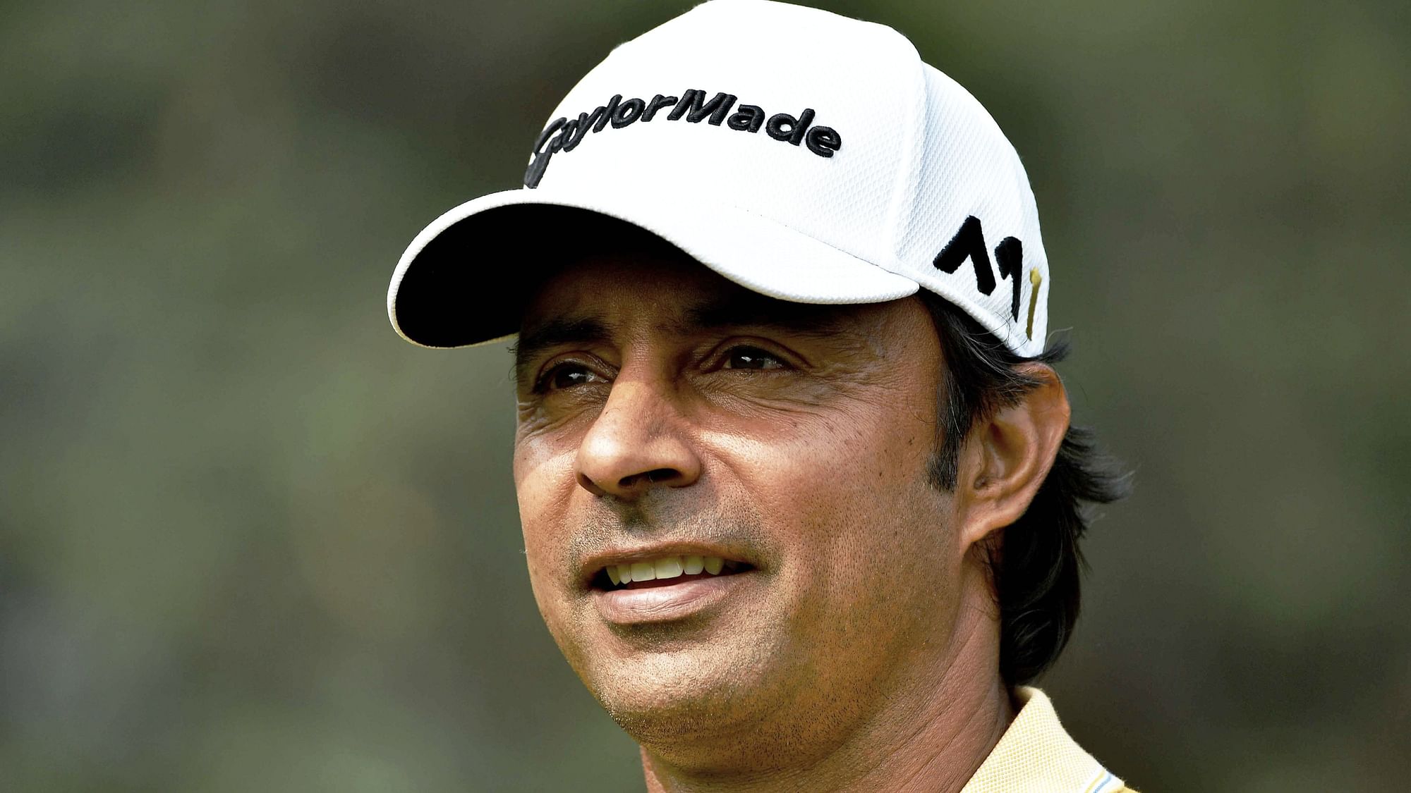 File picture of Indian golfer Jyoti Randhawa, who was arrested on poaching charges in Uttar Pradesh on 26 December.