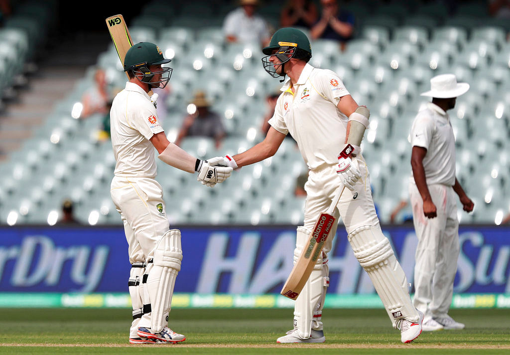 Australia ended the second day of the Adelaide Test at 191/7, trail India by 59 runs. 