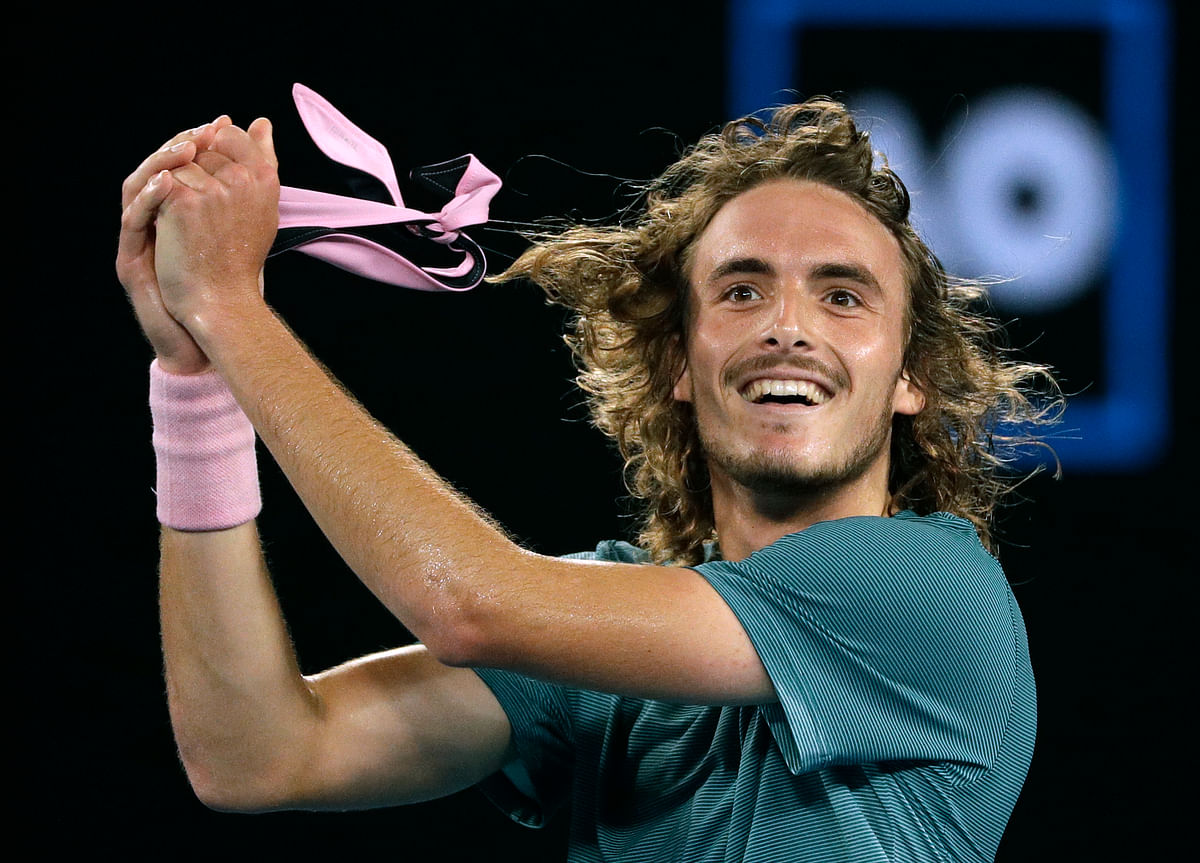 Roger Federer was beaten by Stefanos Tsitsipas in the fourth round of the Australian Open.