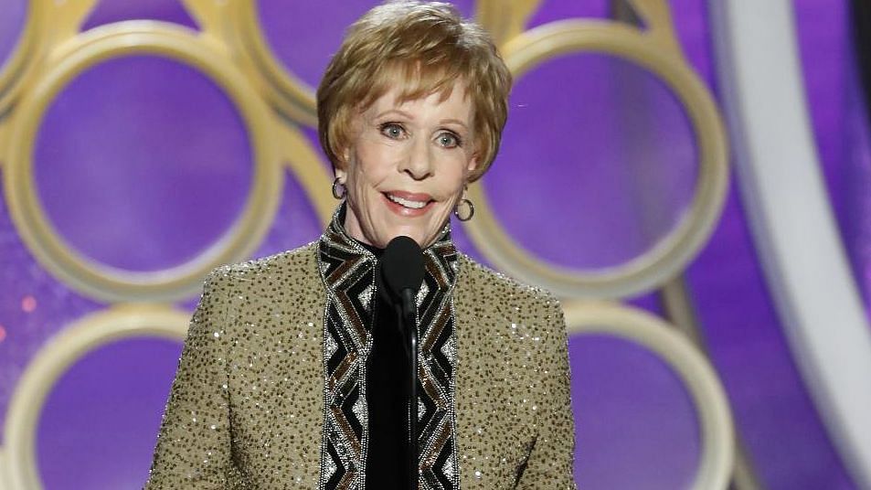 Comedy icon and actor Carol Burnett was honoured as the eponymous winner of the first-ever award in her name at this year’s Golden Globes. 