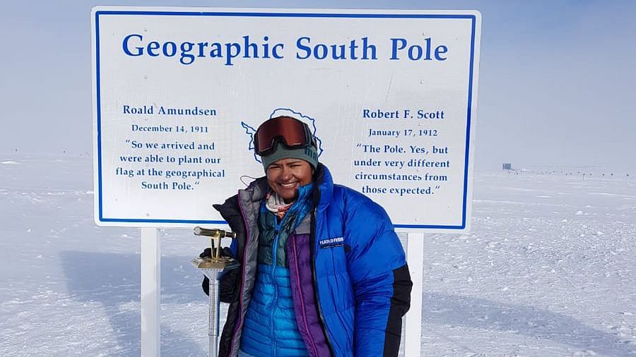Aparna Kumar has become the first woman Indian Police Service (IPS) and ITBP officer to successfully conquer the South Pole.