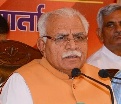 Haryana Chief Minister Manohar Lal Khattar. (File Photo: IANS)