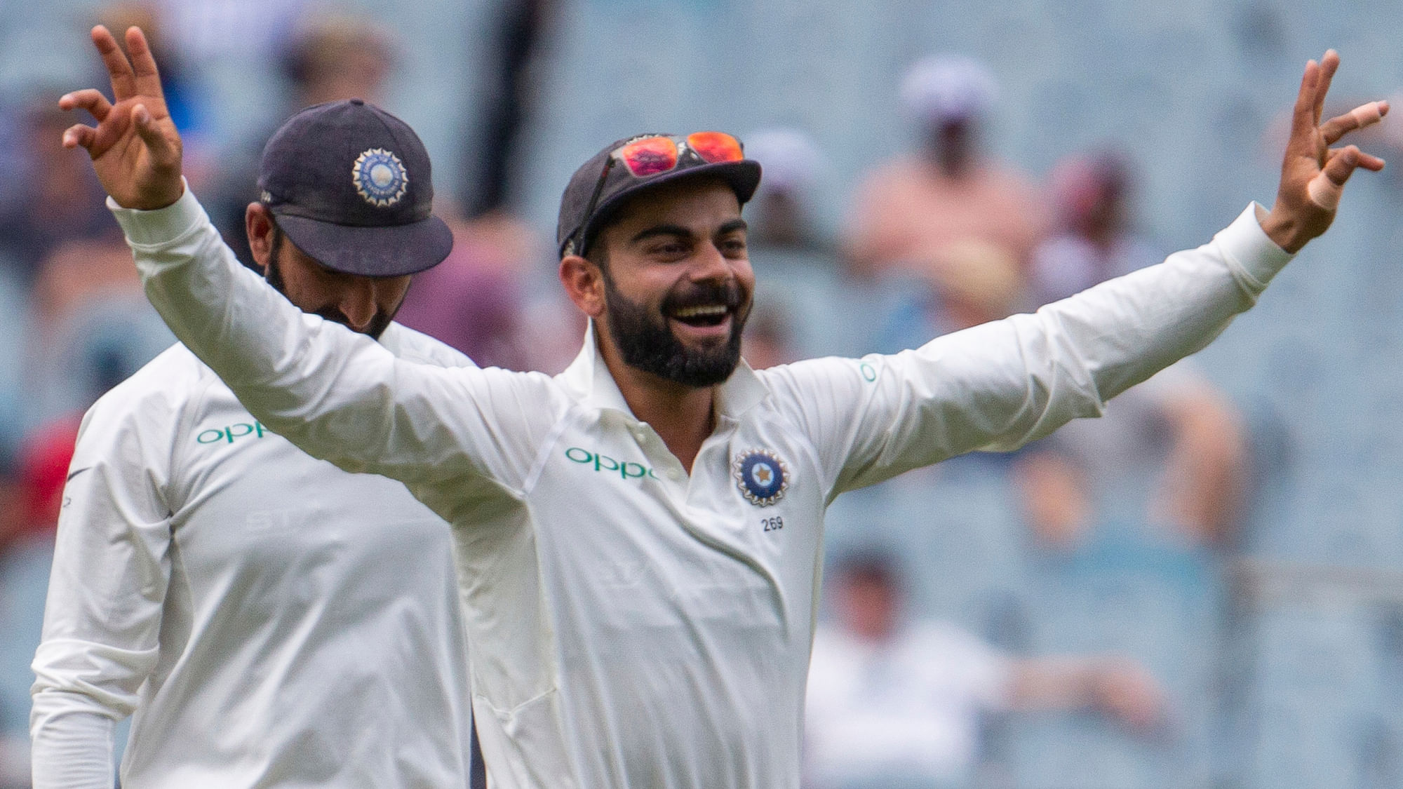 Virat Kohli became the first cricketer to win three major ICC awards in a year.