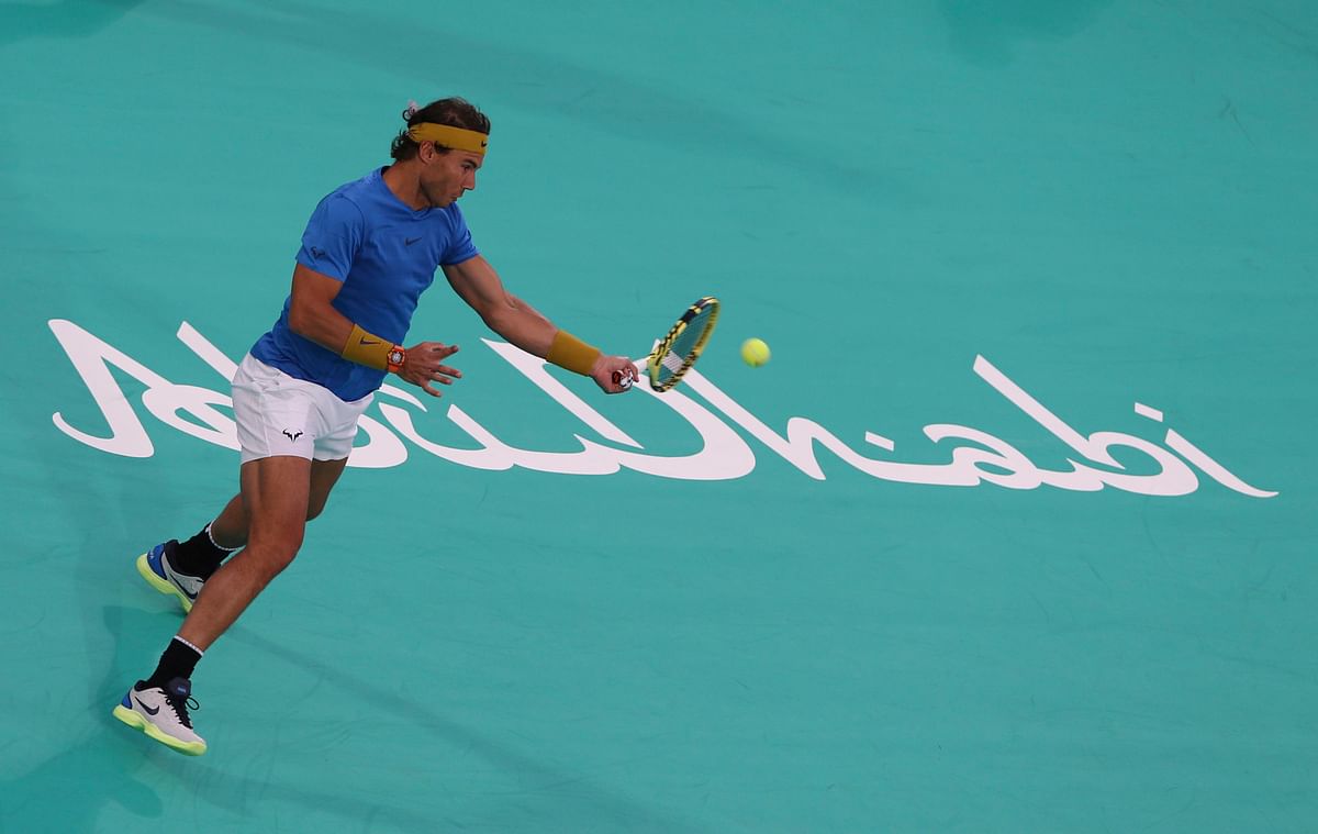 A right knee injury forced Nadal to retire from his US Open semifinal & he had ankle surgery in November.