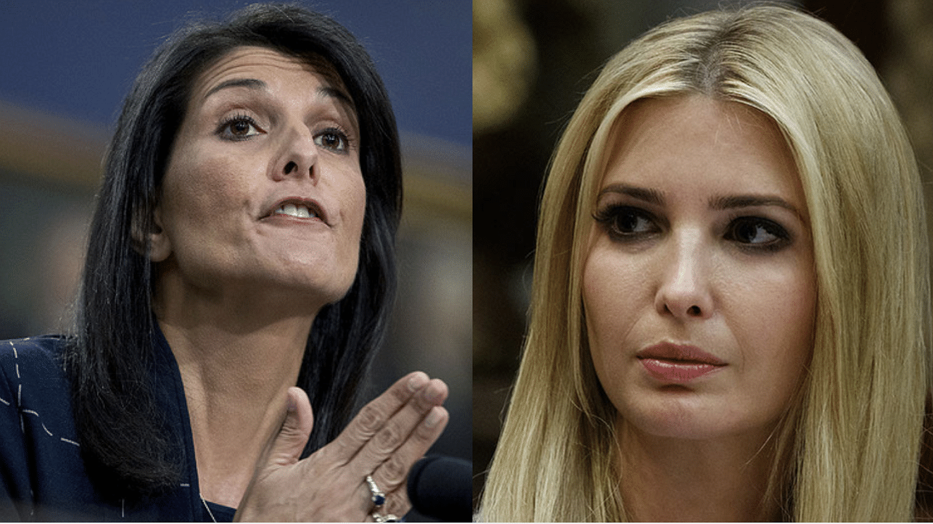 Nikki Haley (left) and Ivanka Trump (right) are among the candidates being considered for the position of the new World Bank President.