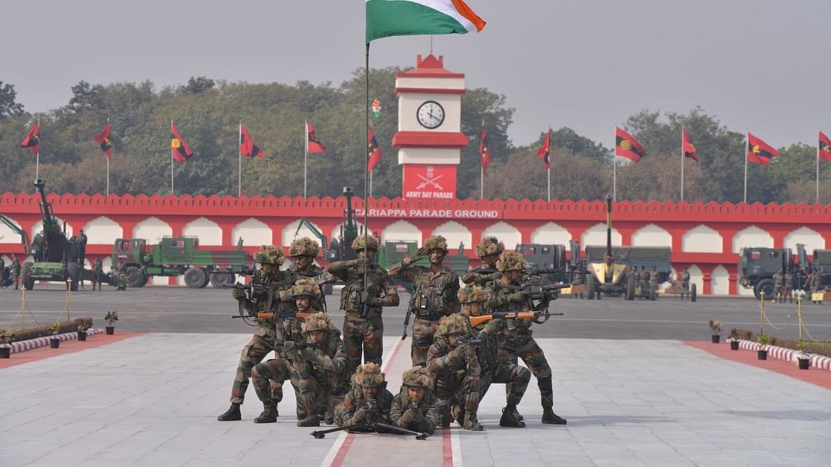 In Photos: Indian Army Displays Skills at Army Day Celebrations