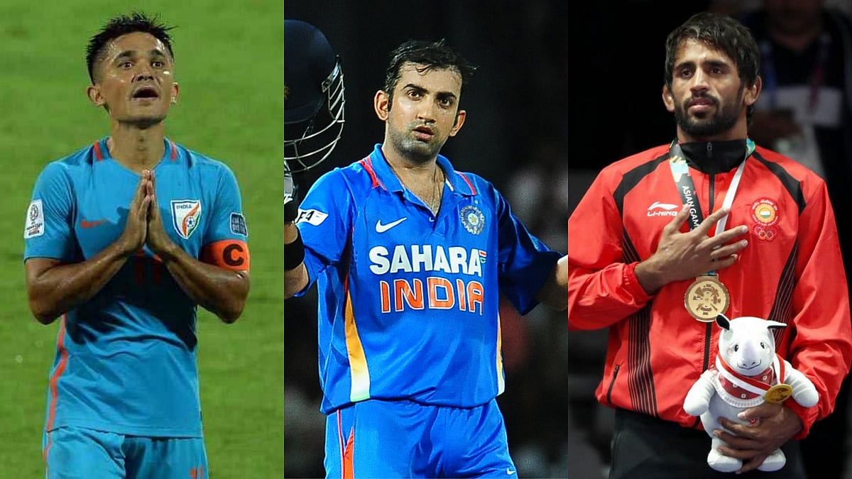 padma awards 2019 padma shri for gautam gambhir sunil chhetri bajrang punia padma shri for gautam gambhir sunil