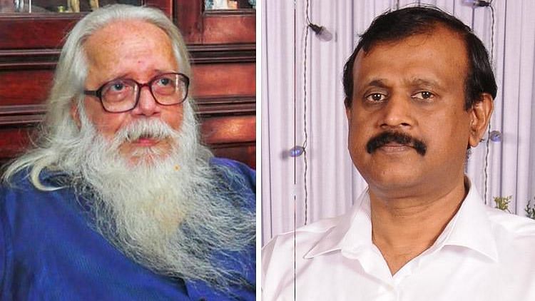 Senkumar (right) wasted no time to provide an acerbic response to the media, comparing Nambi Narayanan with rape and murder convicts.&nbsp;