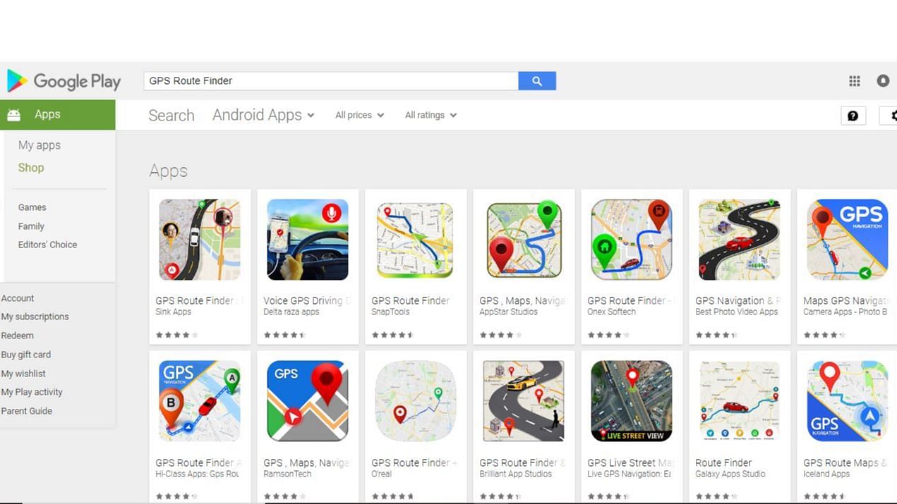 A researcher has found many fake GPS apps on the Google Play Store.