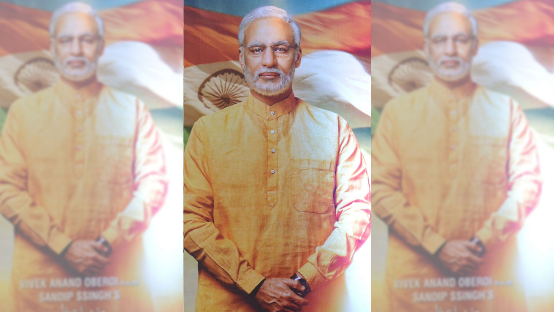 A poster of the biopic on Modi featuring Vivek Oberoi.