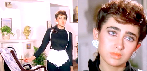 Either Raveena (Karishma Kapoor) or Karishma (Raveena Tandon) need to harbour a secret ambition to become a major Instagram influencer.