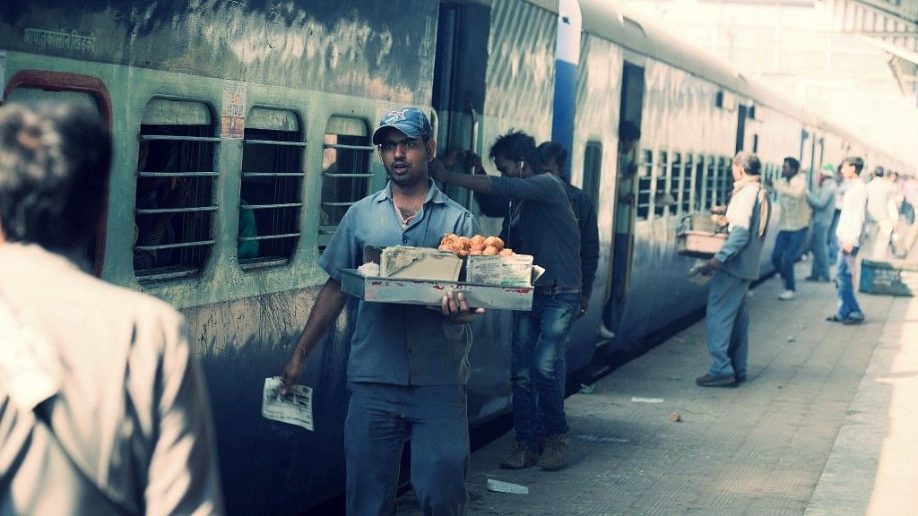 Catering at the Indian Railways.