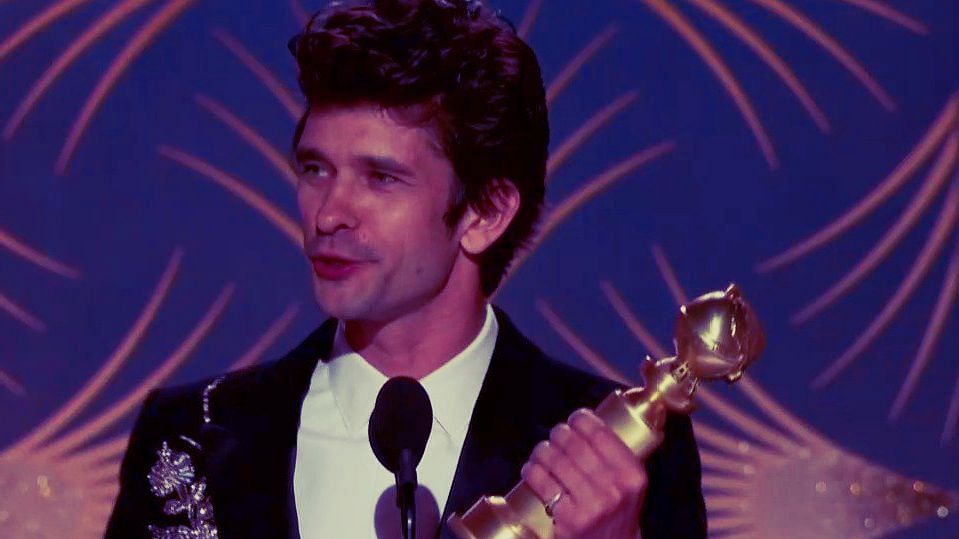 Actor Ben Whishaw won the Golden Globe Award for his role in A Very English Scandal.