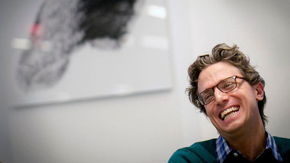 Buzzfeed founder Jonah Peretti at his office headquarters in New York. 