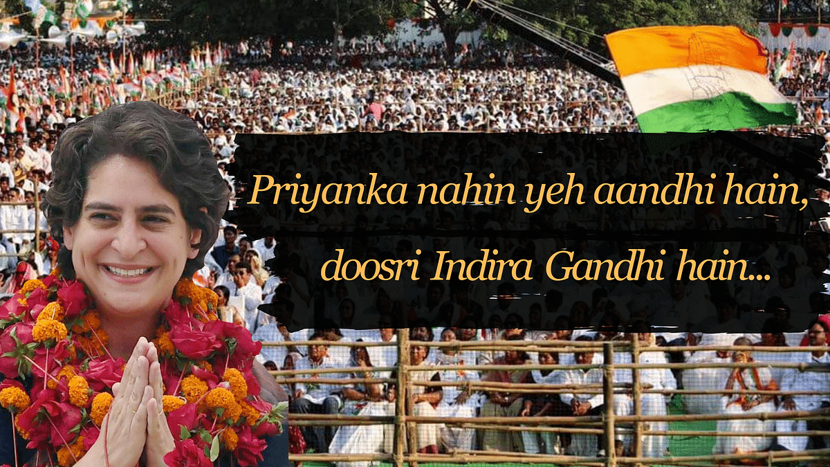 Although the date for Priyanka Gandhi’s rally is yet to be announced, Congress supporters have started preparing. 