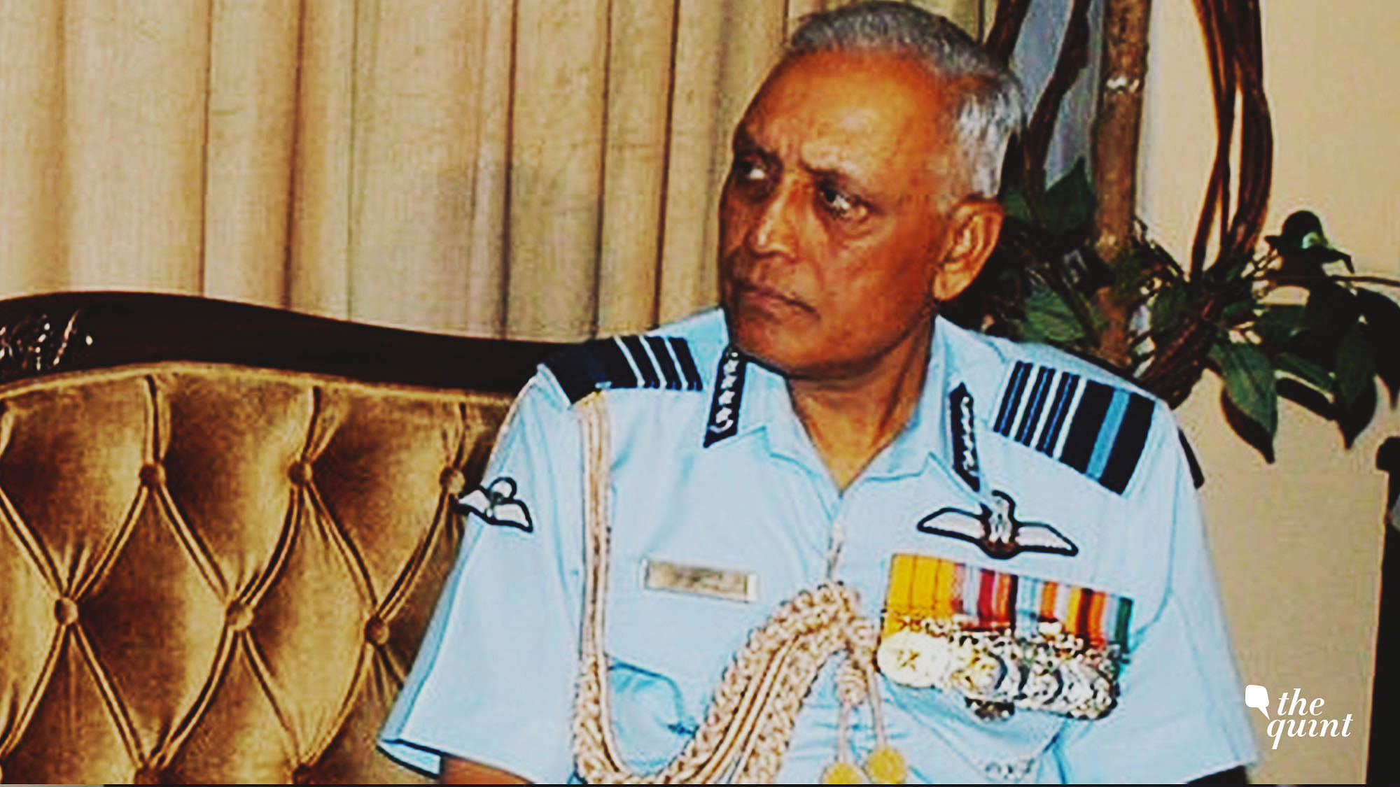 Former IAF chief SP Tyagi.