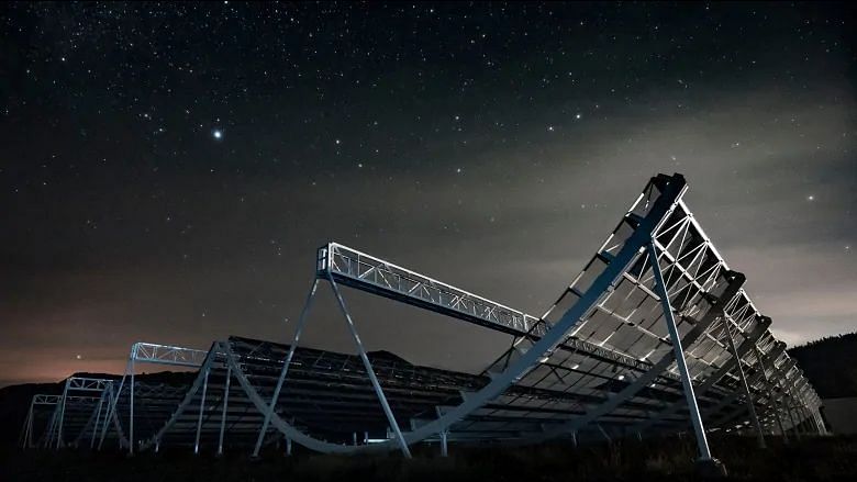 The CHIME telescope in British Columbia will search our universe for phenomena such as fast radio bursts (FRBs), pulsars and more. Image used for representational purposes.