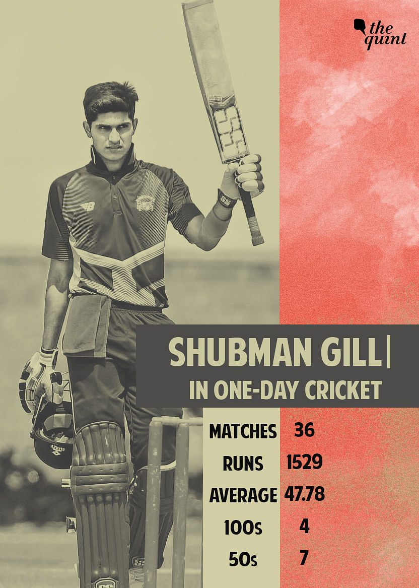 Shubman Gill’s selection might have been under unexpected circumstances, but it hasn’t caught anyone by surprise.