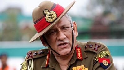 Indian Army Chief General Bipin Rawat&nbsp;