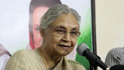 Newly-appointed state Congress president of Delhi, Sheila Dikshit.&nbsp;