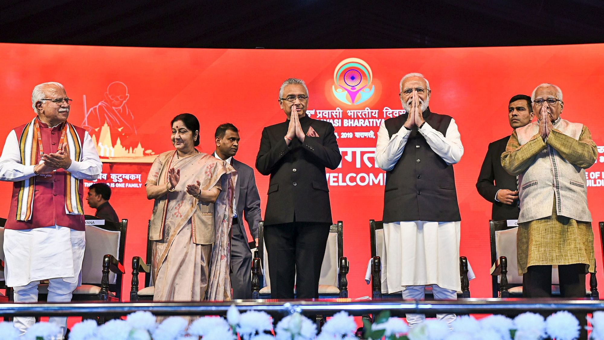 Prime Minister Narendra Modi inaugurated the 15th Pravasi Bharatiya Divas in his Parliamentary constituency Varanasi on Tuesday, 22 January.