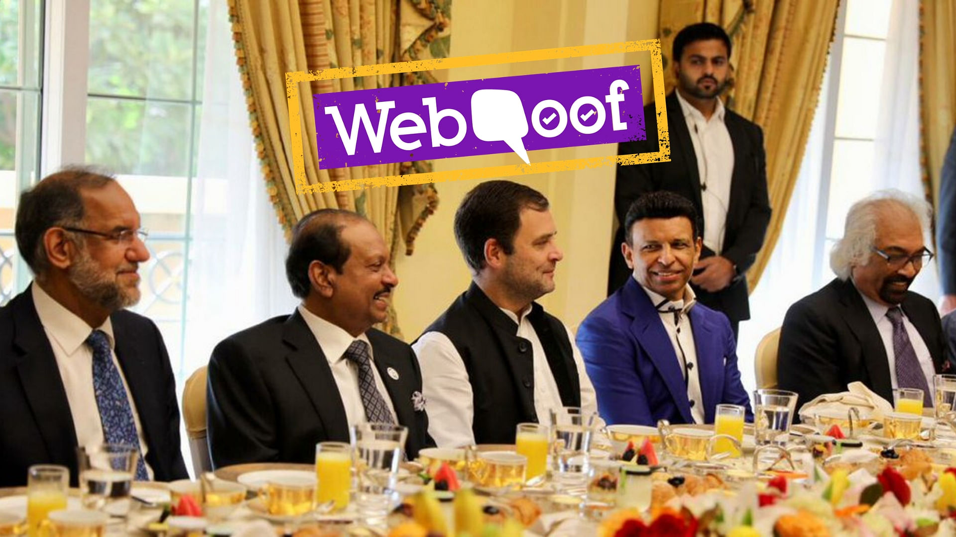 A post claiming Rahul Gandhi had a lavish £1,500 breakfast at a five-star hotel, where he also allegedly enjoyed beef, went viral on social media.