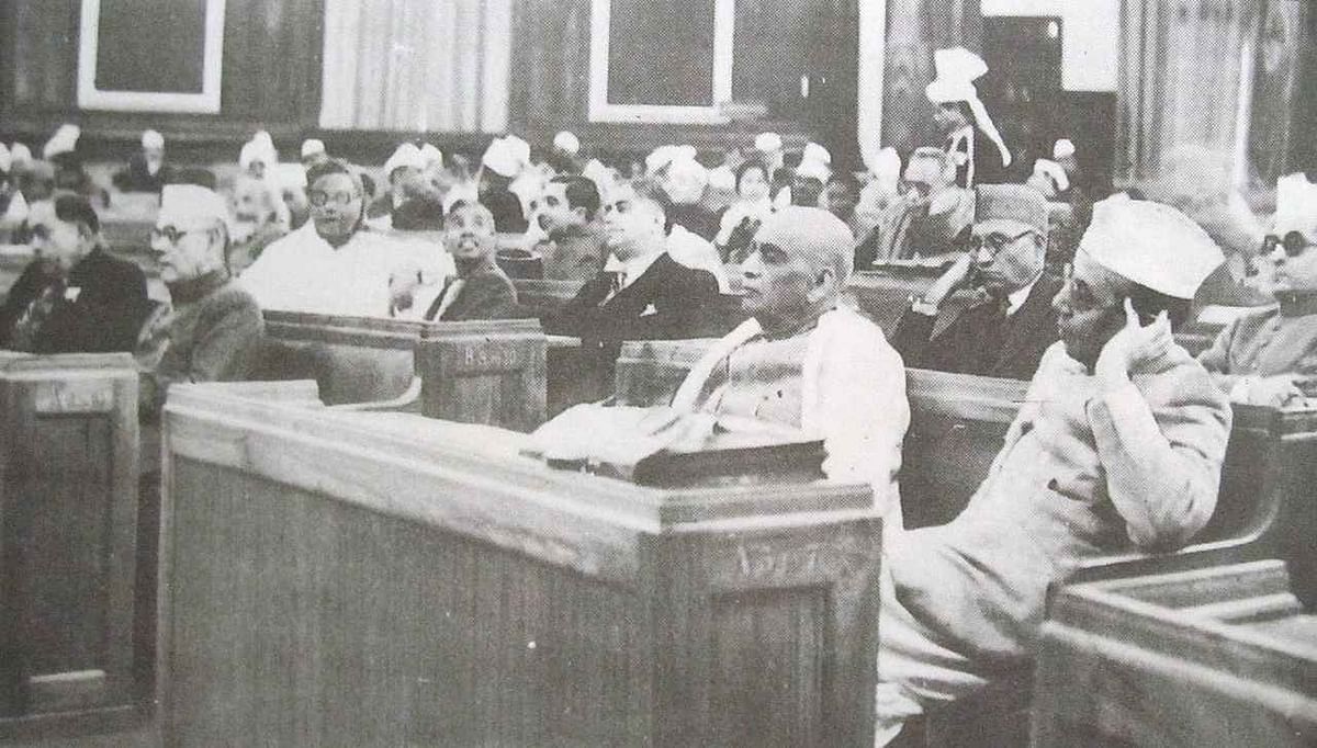 Meeting of the Constituent Assembly