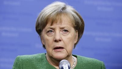 File image of German Chancellor Angela Merkel.&nbsp;
