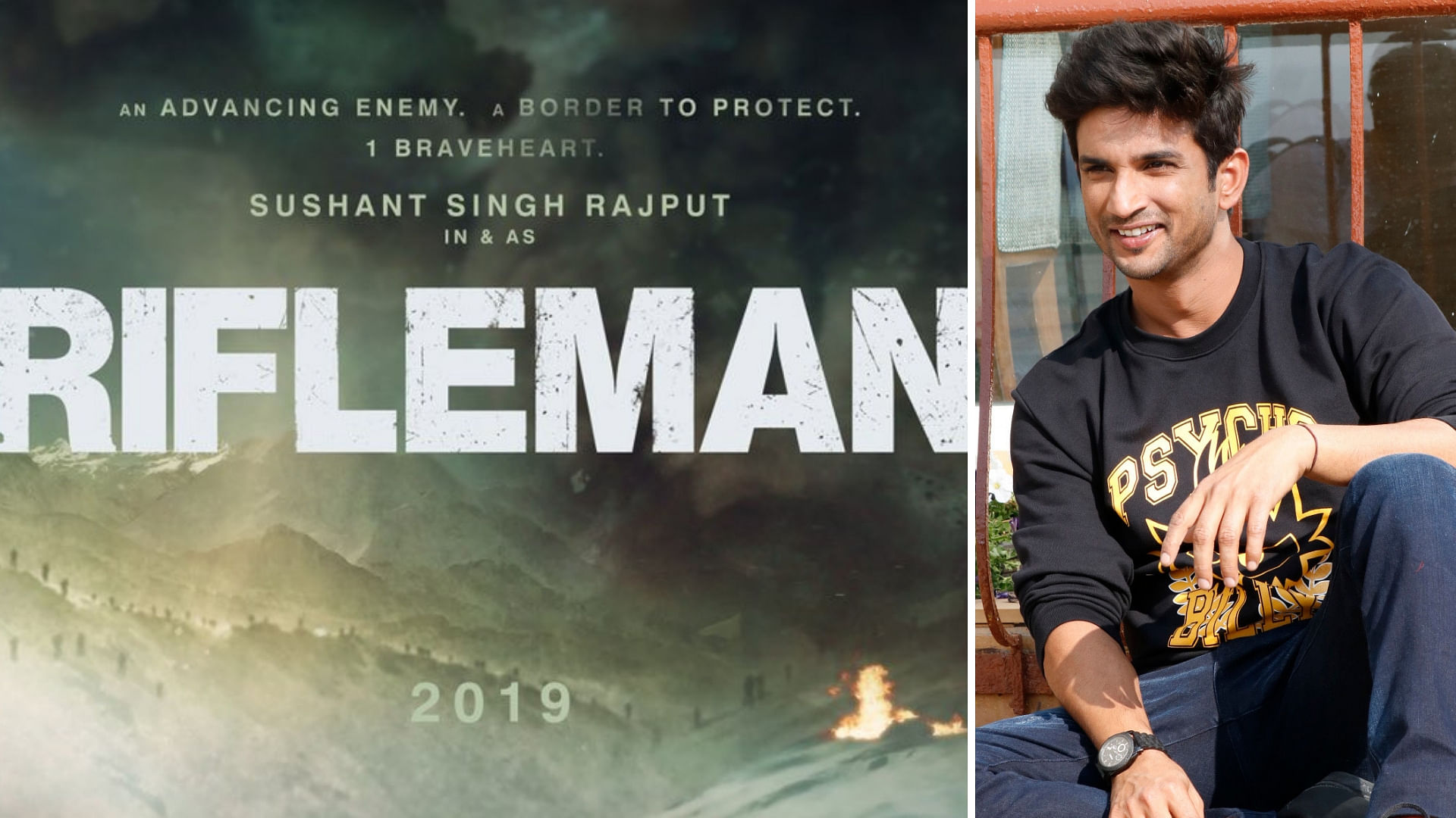 Sushant Singh Rajput will essay the role of a soldier in <i>Rifleman</i>.