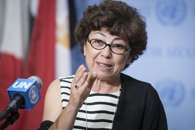 Monique Barbut, Executive Secretary of the United Nations Convention to Combat Desertification. (Photo: UN/IANS)