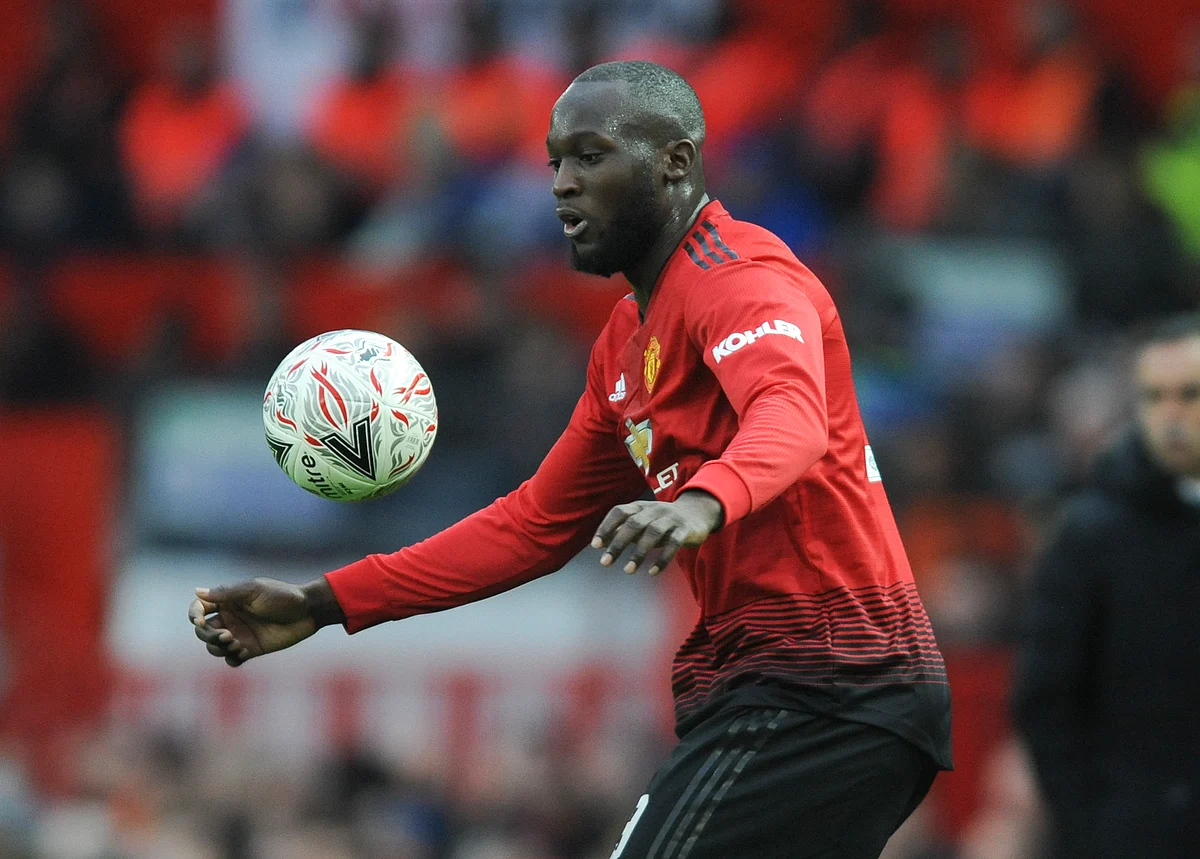 Romelu Lukaku score a first-half goal for United in their FA Cup match against Reading.