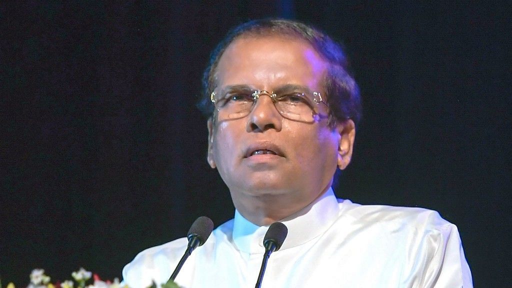 File image of Sri Lankan President Maithripala Sirisena