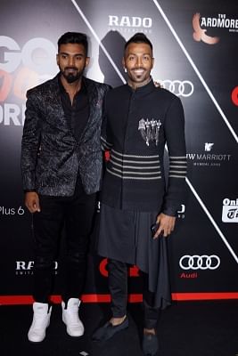 Hardik Pandya and KL Rahul. (Photo: IANS)