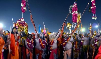 Kumbh's first day drew record 2.25 cr devotees: UP CM