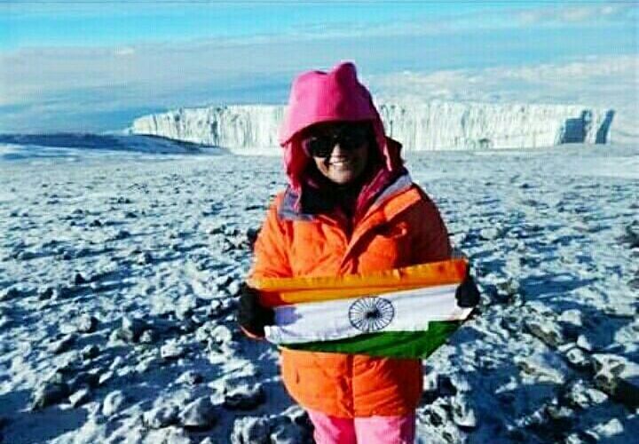 The IPS officer finished her South Pole trek in eight days on 13 January.