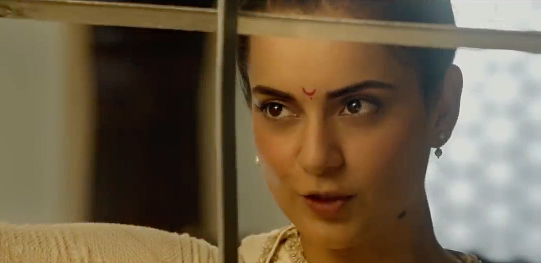 Kangana is effortless in the action sequences of the film.