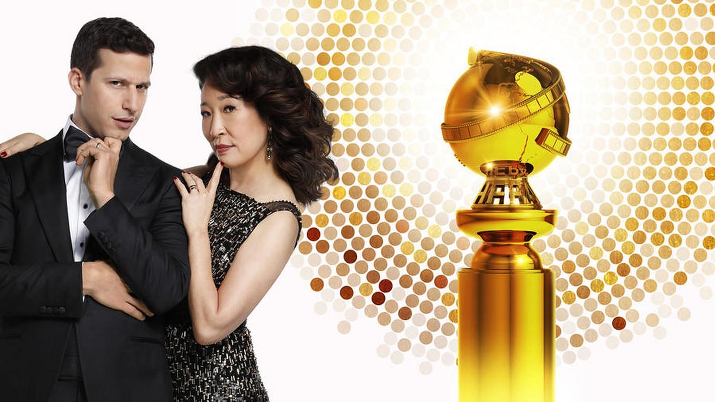 Andy Samberg and Sandra Oh are the hosts of the 2019 Golden Globes.