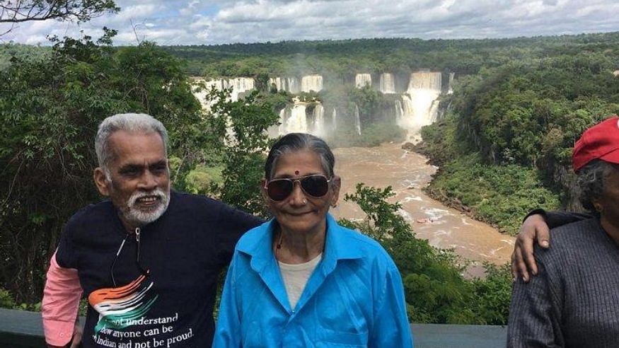 Kerala’s ‘tea-shop couple’ Vijayan and Mohana have ticked off 23 countries in less than 12 years. 