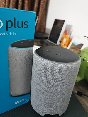 The All-New Amazon Echo Plus (2nd Gen) can connect several IoT devices at home, apart from reading you news or playing songs with a smarter Alexa. (Photos: IANS)