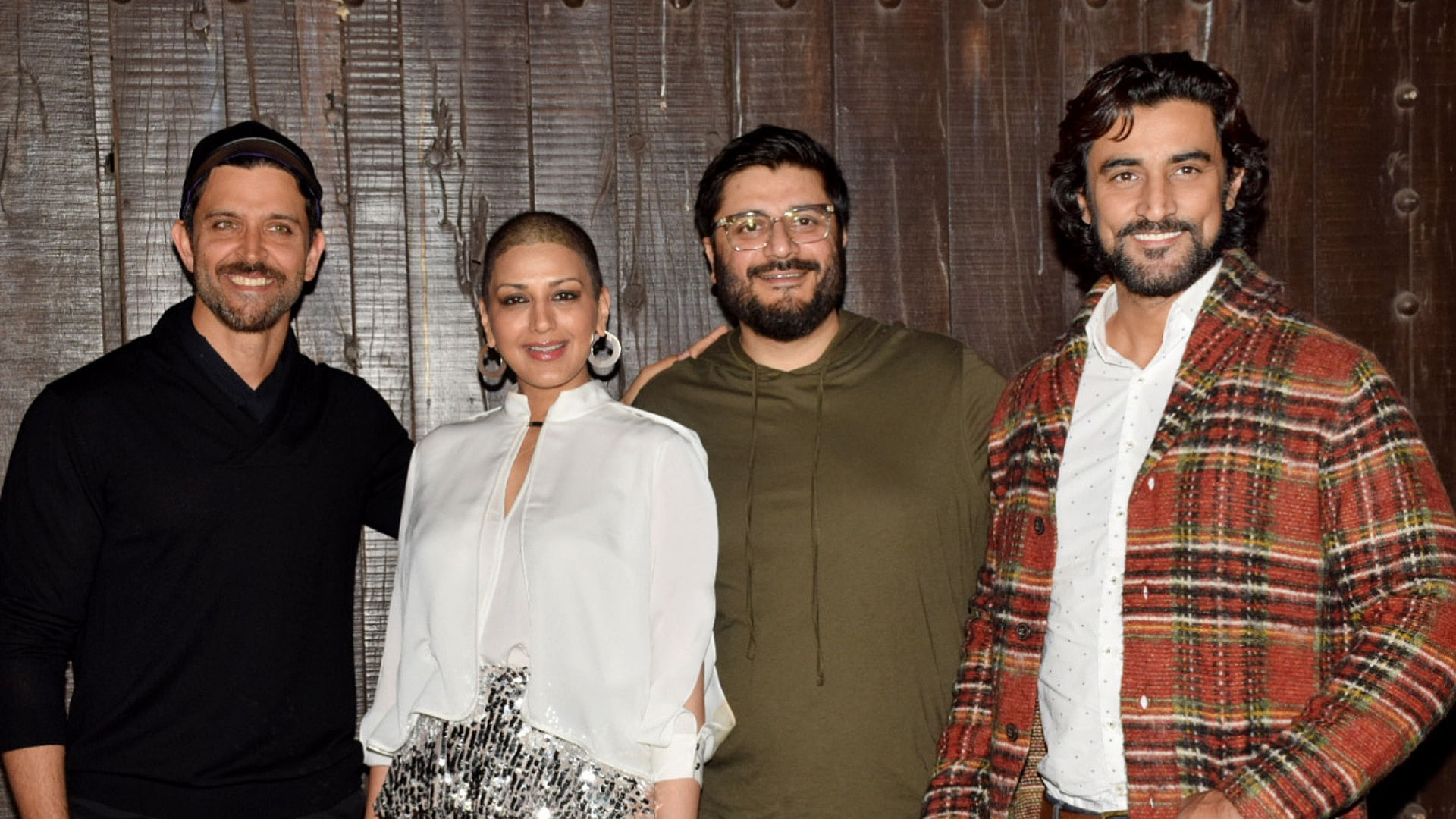 Sonali Bendre celebrated her birthday with Goldie Behl, Hrithik Roshan and Kunal Kapoor.