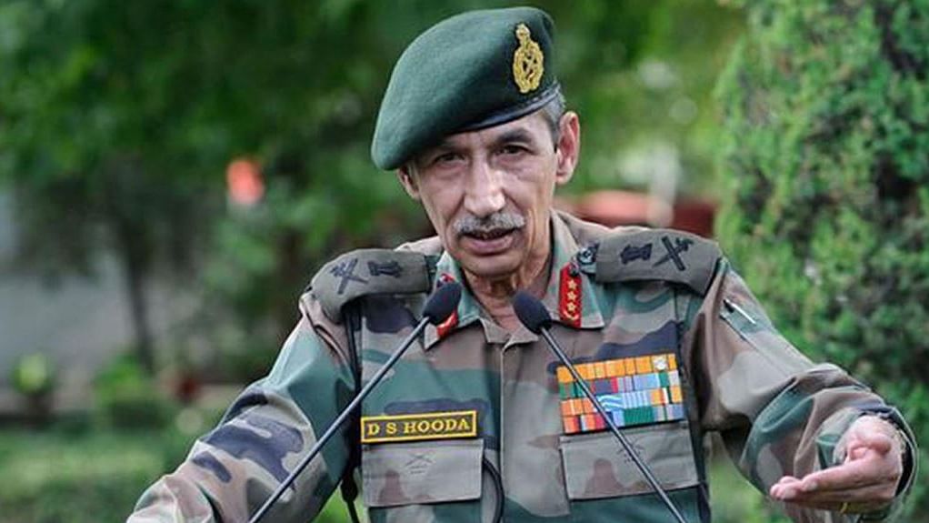 DS Hooda had supervised the cross-border surgical strike in September 2016 after the Uri attack.