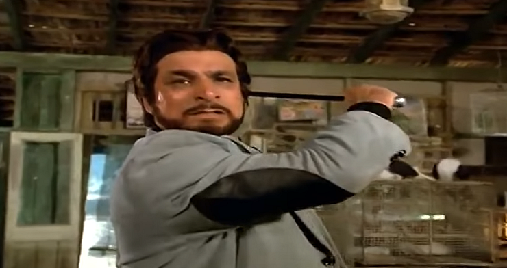 Kader Khan in <i>Coolie.</i>