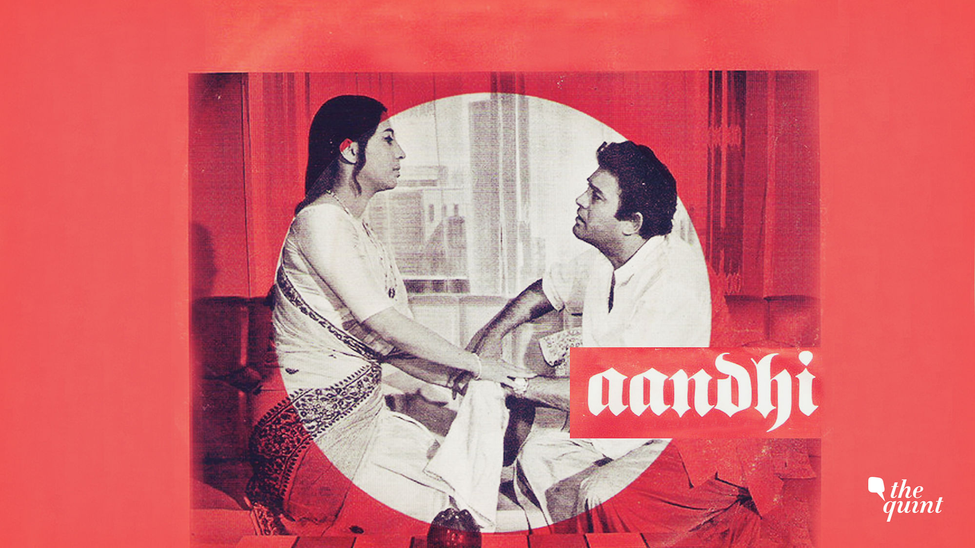 Aandhi (1975) poster used for representational purposes.