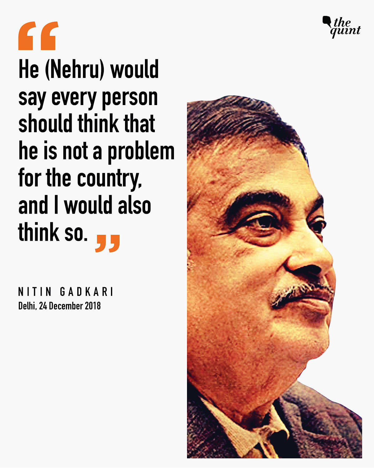 Recently, Gadkari had warned politicians against making promises that they couldn’t fulfill.