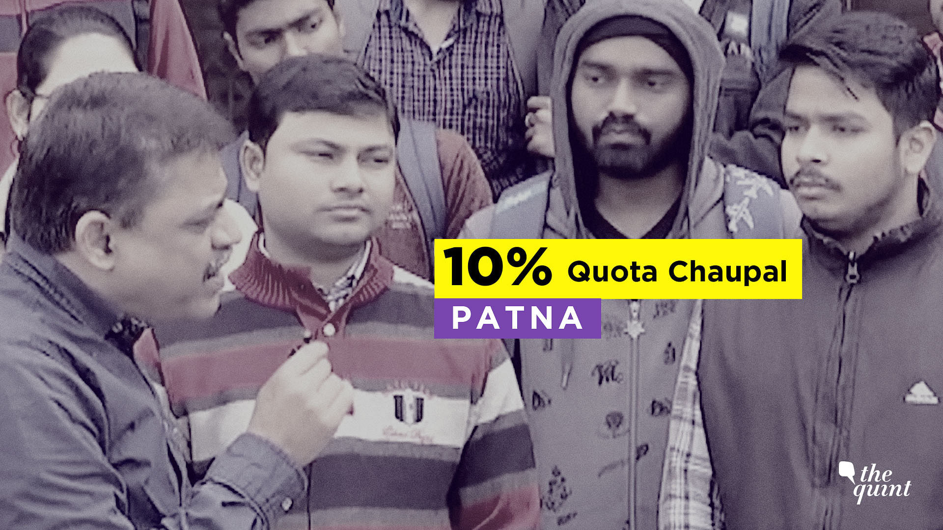 The Quint’s Chaupal reaches Patna.