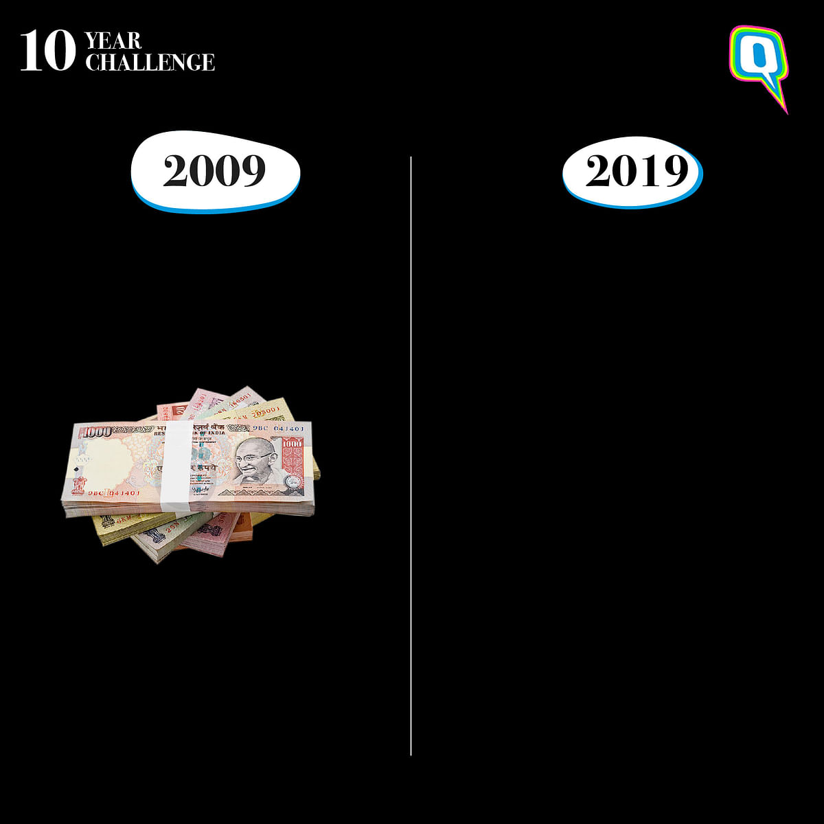 India joins the 10-year-challenge, but remains the same. Well, mostly! 