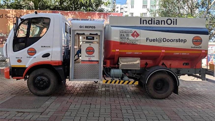 This diesel delivering truck has been launched in Chennai.&nbsp;