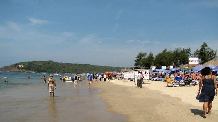 File image of Baga beach in North Goa.