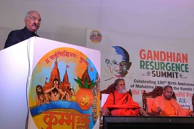 Kovind inaugurates Gandhian Resurgence Summit at Kumbh Mela