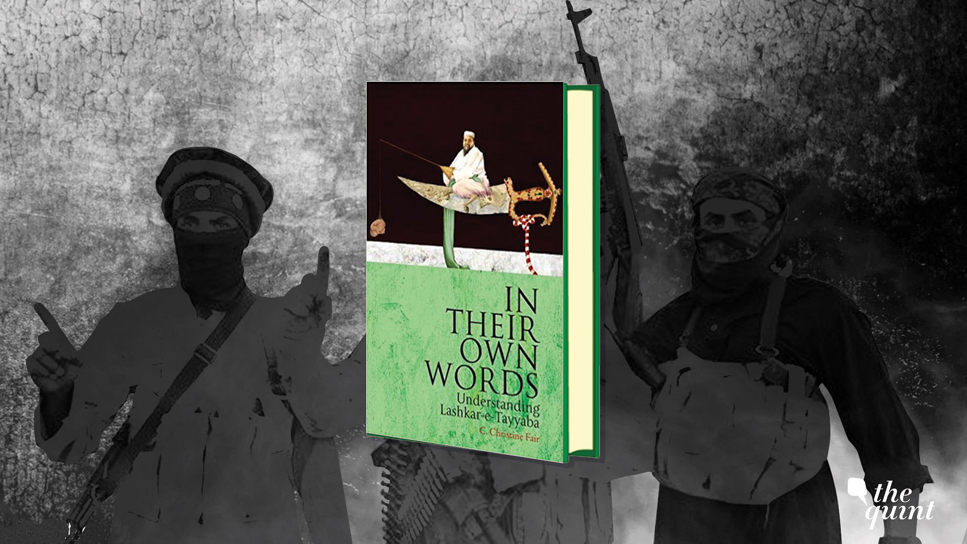 Image of the book cover, and militants used for representational purposes.